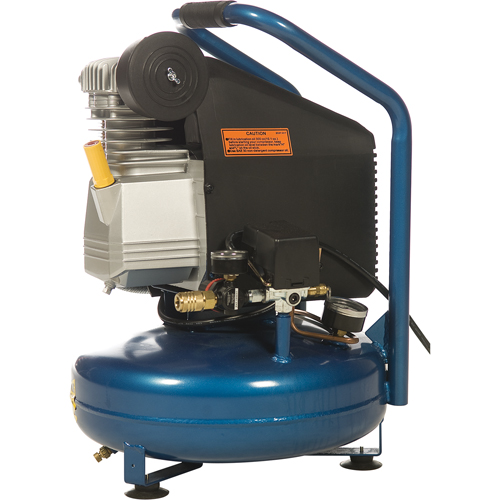 Portable Contractor Series Compressors - Oil Lube, Direct Drive, Electric, 3.3 Gal. (4 US Gal), 125 PSI, 115/1 V Rideout Tool & Machine Inc.