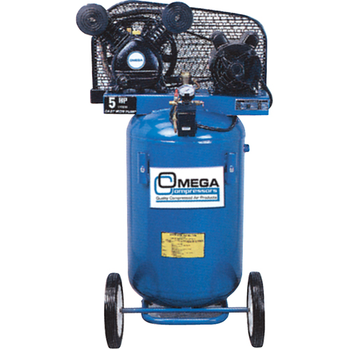 Professional Series Air Compressors, Electric, 16.6 Gal. (20 US Gal), 125 PSI, 115/1 V Rideout Tool & Machine Inc.