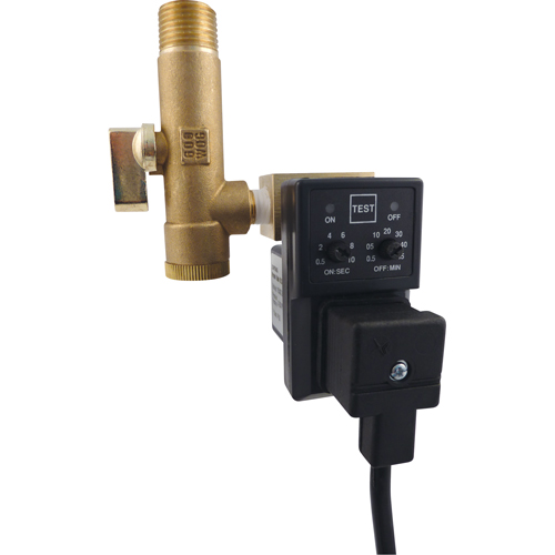 Drains automatiques &eacute;lectroniques Maxdrain Rideout Tool & Machine Inc.