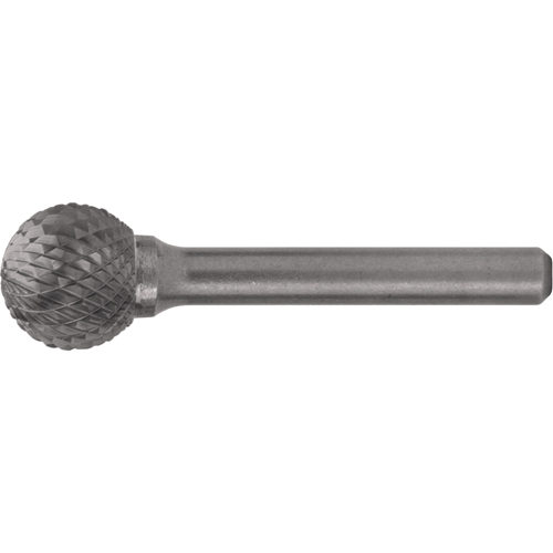 Fraises au carbure solide - Forme sph&eacute;rique, 5/8" dia., 1/4" Tige Rideout Tool & Machine Inc.