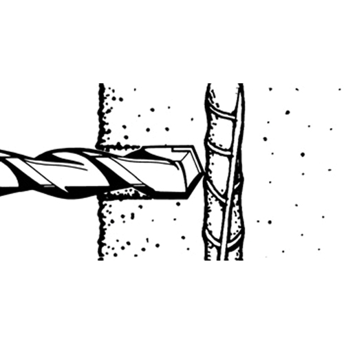 Coupe-barres d'armature rotatifs, 3/8", Tige SDS-Plus, Carbure Rideout Tool & Machine Inc.