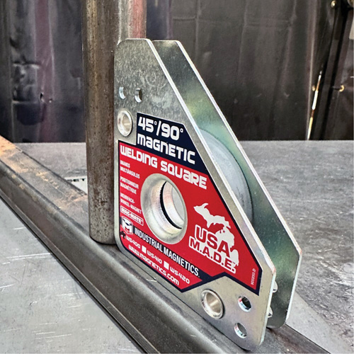 Magnetic Welding Squares, 3-3/4" L x 3/4" W x 4-3/8" H, 75 lbs. Rideout Tool & Machine Inc.