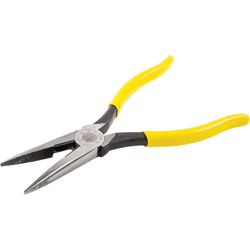 Long Nose With Side Cutter, 8-7/16" L Rideout Tool & Machine Inc.
