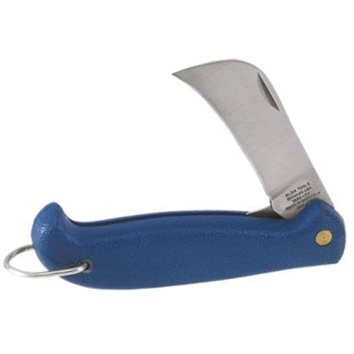 Couteau de poche avec lame &agrave; fendre en bec de faucon Rideout Tool & Machine Inc.