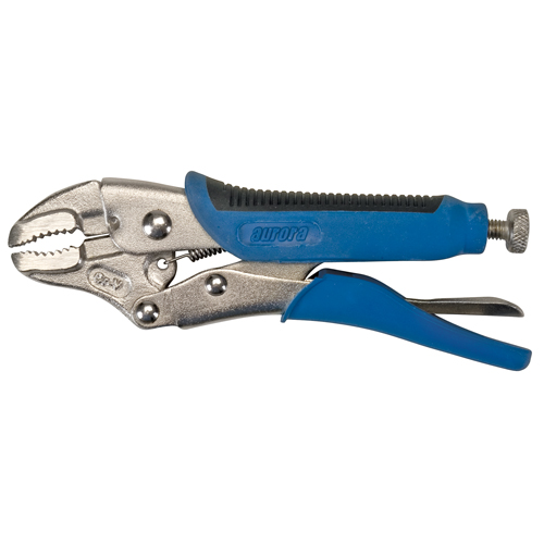 Pince-&eacute;tau avec coupe-fils, Longueur 5", M&acirc;choire courb&eacute;e Rideout Tool & Machine Inc.