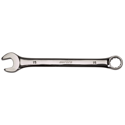 Combination Wrench, 12 Point, 6 mm, Chrome Finish Rideout Tool & Machine Inc.