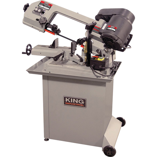 Dual Swivel Metal Cutting Band Saws, Horizontal, Round 5" and 5" x 6" Rectangular Cutting Capacity Rideout Tool & Machine Inc.
