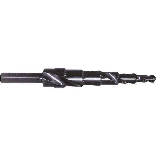 Progressive Step Drill, 3/16" - 7/8" , 1/16" Increments, High Speed Steel Rideout Tool & Machine Inc.