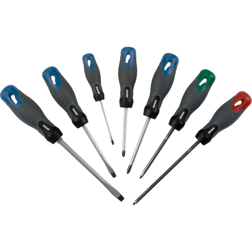 Screwdriver Set, 7 Pcs. Rideout Tool & Machine Inc.
