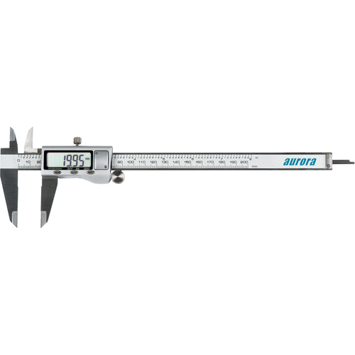 Pieds &agrave; coulisse num&eacute;riques & &eacute;lectroniques, R&eacute;solution de 0,001" (0,03 mm), 0" - 8" (0 mm - 200 mm) gamme de mesure Rideout Tool & Machine Inc.