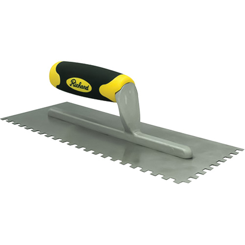 Ergo-Grip Square Notch Adhesive Trowels Rideout Tool & Machine Inc.