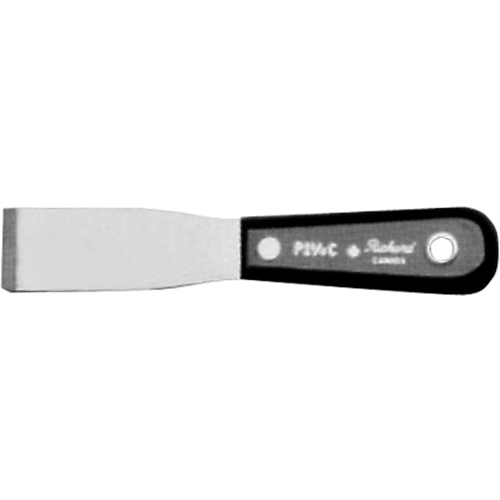 Putty Knife Chisel, Steel Blade, 1-1/4" Wide, Polypropylene Handle Rideout Tool & Machine Inc.