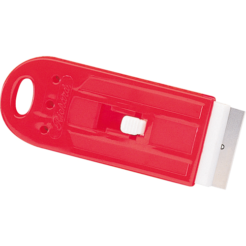 Retractable Razor Scrapers, High-Carbon Steel Blade, 1-1/2" Wide, Plastic Handle Rideout Tool & Machine Inc.