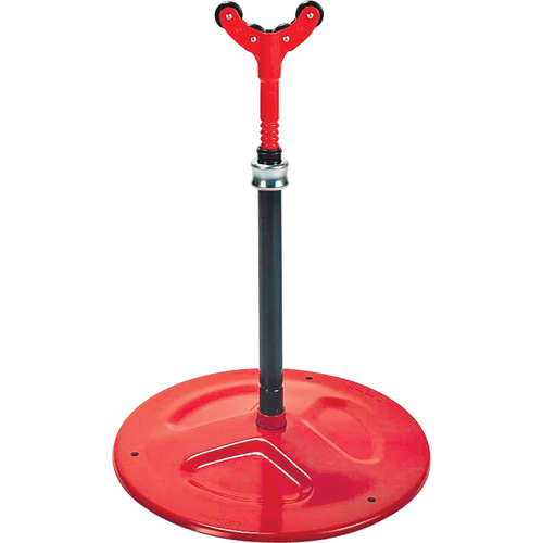 Support de tuyau ajustable no 46, 59-84 cm R&eacute;glage de la hauteur, 150 mm Capacit&eacute; max. de tuyau, 2500 lb Capacit&eacute; de charge max. Rideout Tool & Machine Inc.