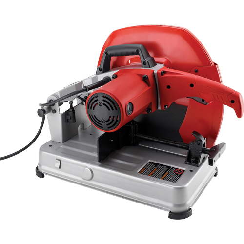 Scie &agrave; tronçonner, 14", 3900 tr/min &agrave; vide, 120 V, 15 A Rideout Tool & Machine Inc.