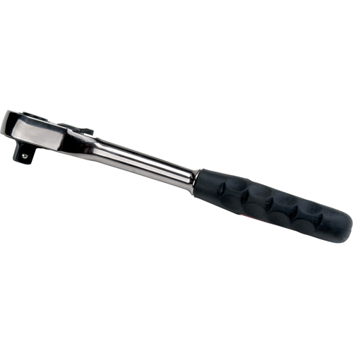 Cl&eacute; &agrave; rochet avec prise en caoutchouc &agrave; rel&acirc;chement rapide, Prise de 3/8", Poign&eacute;e Caoutchouc Rideout Tool & Machine Inc.