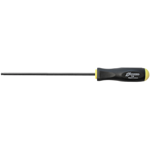 Ball Driver Long Length Screwdrivers - SAE Rideout Tool & Machine Inc.