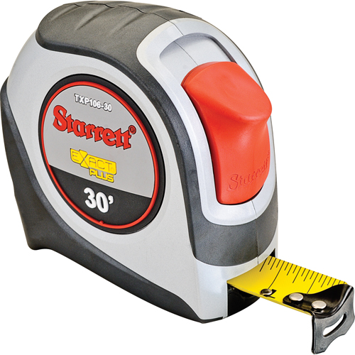 Ruban &agrave; mesurer s&eacute;rie KTXP, 1" x 30', Marques de goujon 1/16" Rideout Tool & Machine Inc.