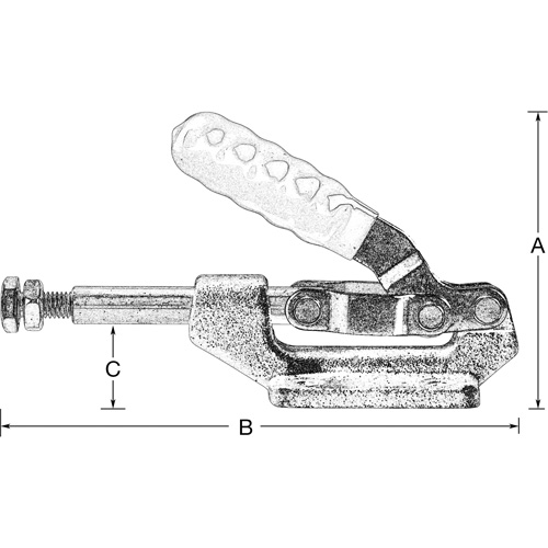 Straight Line Hold Down Clamps, 600 lbs. Clamping Force Rideout Tool & Machine Inc.