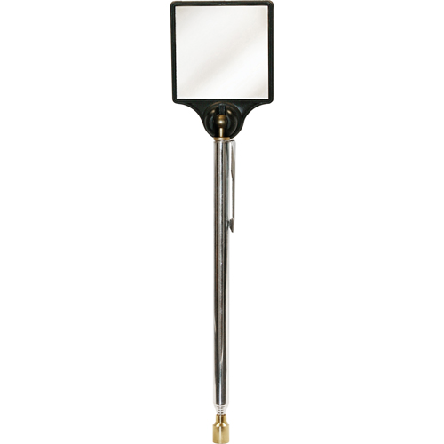 Miroir d'inspection &agrave; aimant, Carr&eacute;e, 2" lo x 2" la, T&eacute;lescopique Rideout Tool & Machine Inc.