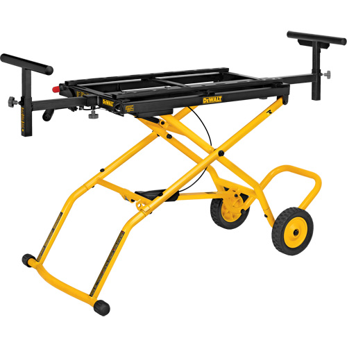 Support roulant robuste de scie &agrave; onglets Rideout Tool & Machine Inc.