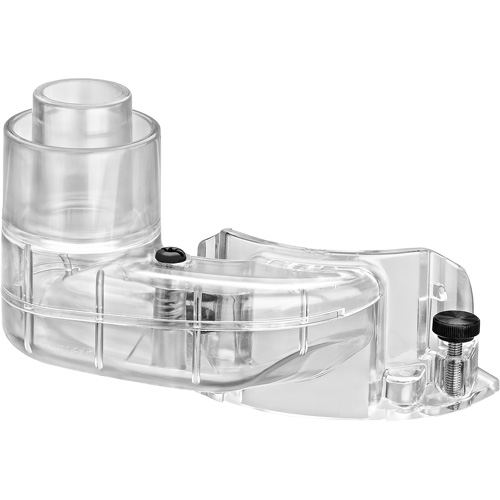 Adaptateur d'extracteur de poussi&egrave;re pour toupie &agrave; base fixe Rideout Tool & Machine Inc.