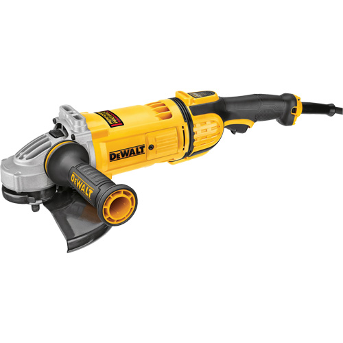Large Angle Grinder with No Lock-On Switch, 9", 120 V, 15 A, 6500 RPM Rideout Tool & Machine Inc.