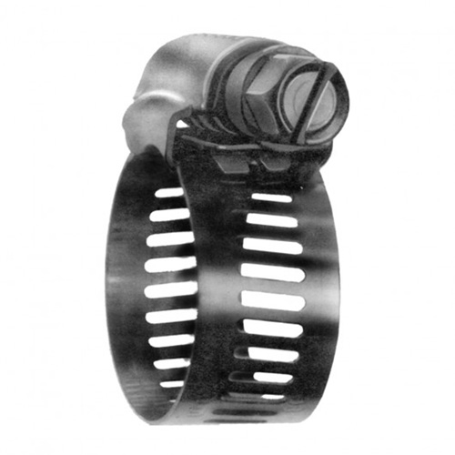 Hose Clamps - Stainless Steel Band & Screw, Min Dia. 0.563, Max Dia. 1-1/4" Rideout Tool & Machine Inc.