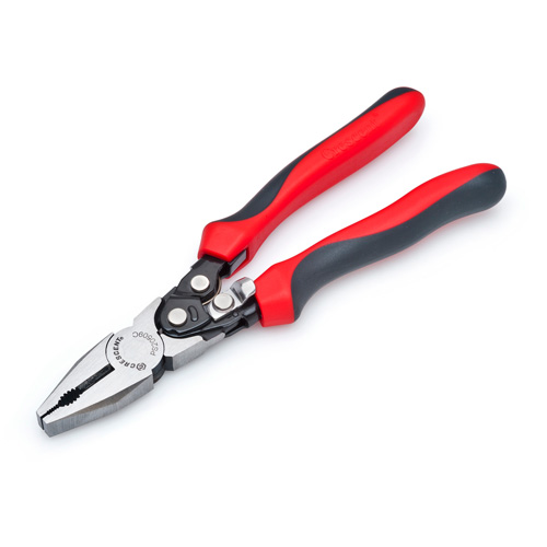 Pro Series Dual Material Lineman's Compound Action Cutting Pliers Rideout Tool & Machine Inc.
