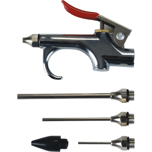 Blow Gun Kit with 5 Interchangeable Tips Rideout Tool & Machine Inc.