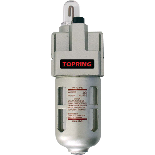 Lubricators, 1/4" NPT, Max. 150 PSI, Modular Rideout Tool & Machine Inc.