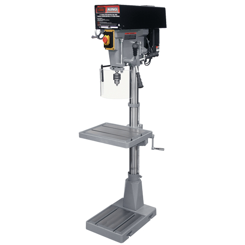 Floor Drill Presses, 15", 5/8" Chuck, 5000 RPM Rideout Tool & Machine Inc.