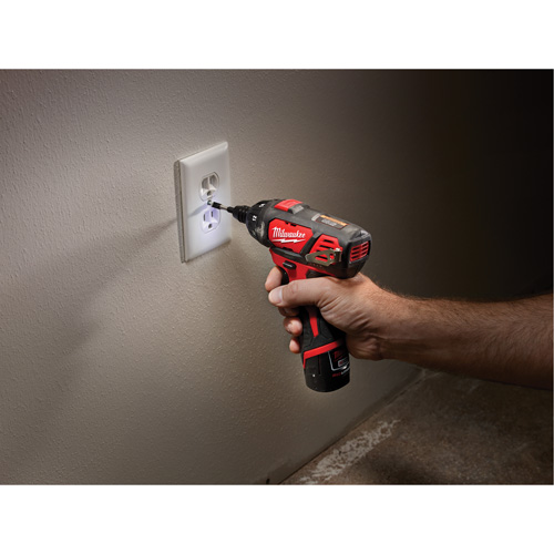 M12 Hex Screwdriver Kit, 1/4", 12 V, 175 in-lbs Max. Torque, Lithium-Ion Battery Rideout Tool & Machine Inc.