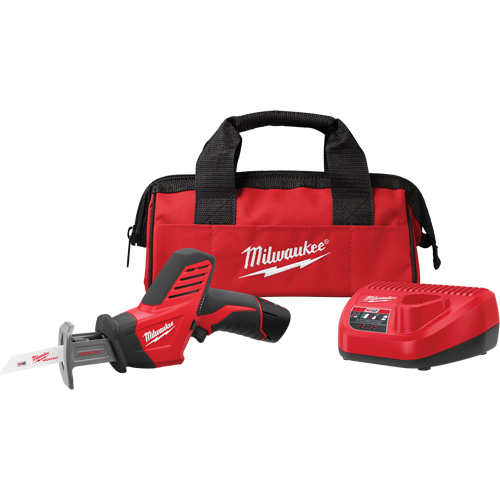 M12 Hackzall&reg; Reciprocating Saw Kit, 12 V, Lithium-Ion Battery, 0 - 3000 SPM Rideout Tool & Machine Inc.