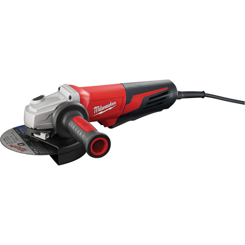 Small Paddle No-Lock Angle Grinder, 6", 120 V, 13 A, 9000 RPM Rideout Tool & Machine Inc.