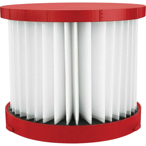 Dry Vacuum Filter, Hepa, Fits 1.6 - 2.5 US gal. Rideout Tool & Machine Inc.