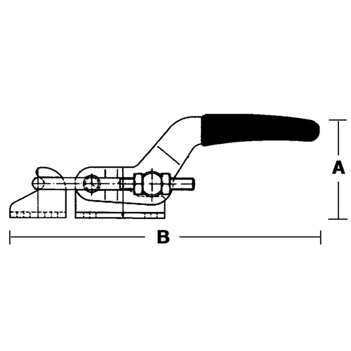 Latch Clamps - 300 Series, 360 lbs. Clamping Force Rideout Tool & Machine Inc.