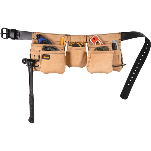 Journeyman Carpenter Aprons, Leather, Tan Rideout Tool & Machine Inc.