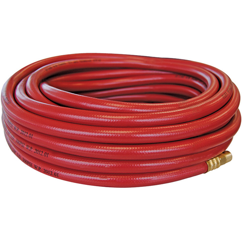 Flexhybrid Hoses with Fittings, Air, Technopolymer, 3/8" dia. x 25', 300 psi, 1/4 NPT Rideout Tool & Machine Inc.