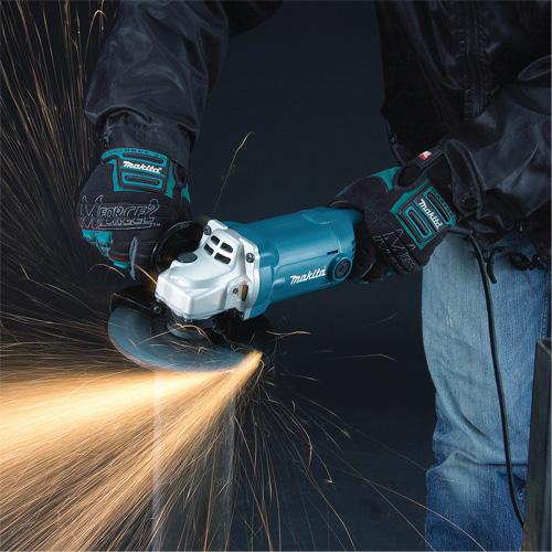 Cut-Off/Angle Grinder with AC/DC Switch, 6", 10.5 A, 11000 RPM Rideout Tool & Machine Inc.