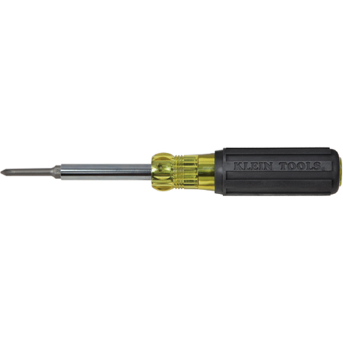 Extended-Reach Multi-Bit Screwdriver/Nut Driver, 9-1/10" L, Cushion Grip Handle Rideout Tool & Machine Inc.