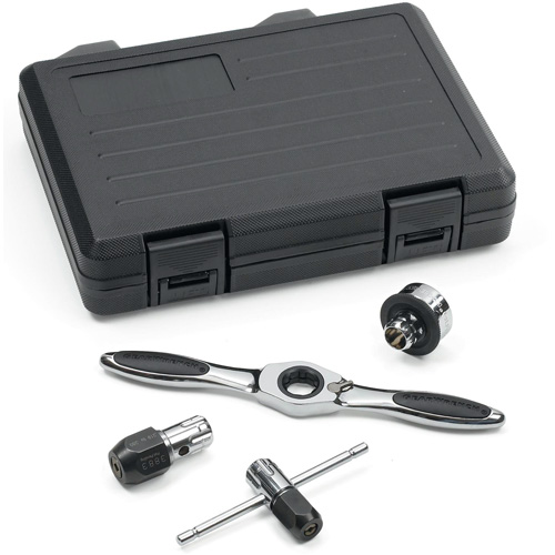 Ratcheting Tap & Die Drive Accessory Set, 5 Pieces Rideout Tool & Machine Inc.