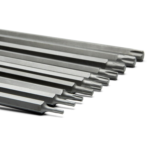 Jeu de douilles longues, Torx, Prise 1/4"/3/8", 10 mrcx Rideout Tool & Machine Inc.