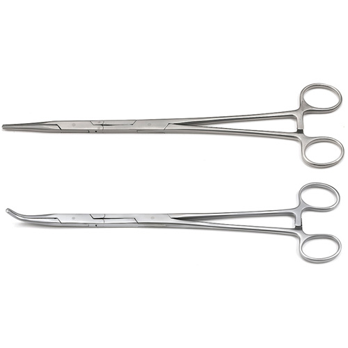 Ensemble de pinces h&eacute;mostatiques droite et &agrave; 45° Double-X, 2 Morceaux Rideout Tool & Machine Inc.