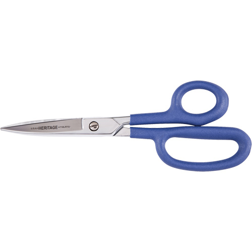 Cisaille robuste, Longueur de coupe de 3", Poign&eacute;e Anneaux Rideout Tool & Machine Inc.