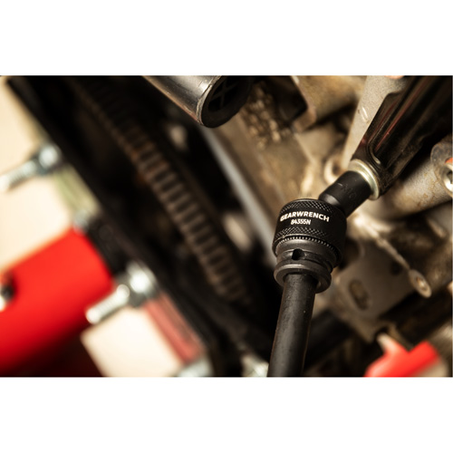 Jeu de 15 douilles m&eacute;triques flexibles universelles &agrave; chocs 3/8" &agrave; 6 pans Rideout Tool & Machine Inc.