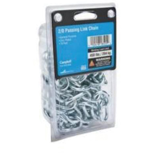 Chaîne ronde &eacute;prouv&eacute;e, 3/16" x 10' (3,048 m) l, Calibre 30, Charge d'utilisation 800 lb (0,4 tonne) Rideout Tool & Machine Inc.