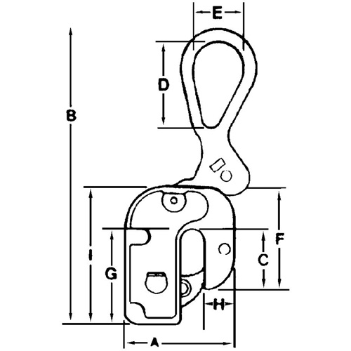 &eacute;lingue l&egrave;ve-t&ocirc;le courte GX, 2000 lb (1 tonne), Ouverture de la m&acirc;choire de 1/16" - 3/4" Rideout Tool & Machine Inc.