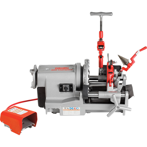Machine &agrave; fileter compacte no 300, 52 tr/min, Filetage de la tige 1/2" - 2" Rideout Tool & Machine Inc.
