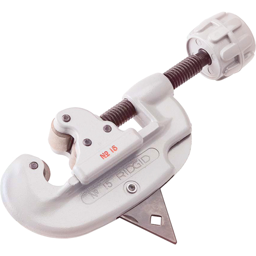 Screw Feed Tubing Cutter with Heavy-Duty Wheel No.15, 3/16-1-1/8" Capacity Rideout Tool & Machine Inc.